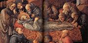 Fra Filippo Lippi Details of The Death of St Jerome. painting